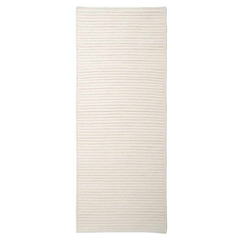 Tapis intérieur / extérieur Altee - blanc, Rectangle 2 pi x 4 pi