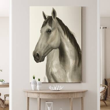 Gracie Oaks Horse Whisper I Framed On Canvas Painting