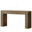 Console Farmhouse avec pieds à lattes verticales-329209936