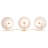 58" Wide Soundwave 3 Light Wall Sconce