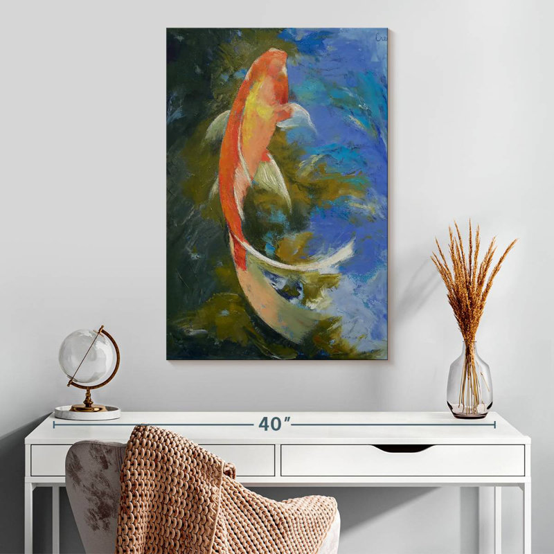 Brampt Butterfly Koi, 30" H x 20" W