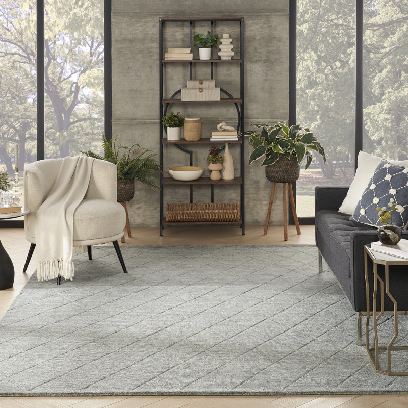Tapis d'intérieur en laine Nourison, Rectangle 7 pi 9 po x 9 pi 9 po