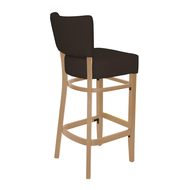 Tabouret de bar Madison, Brun, Bois naturel