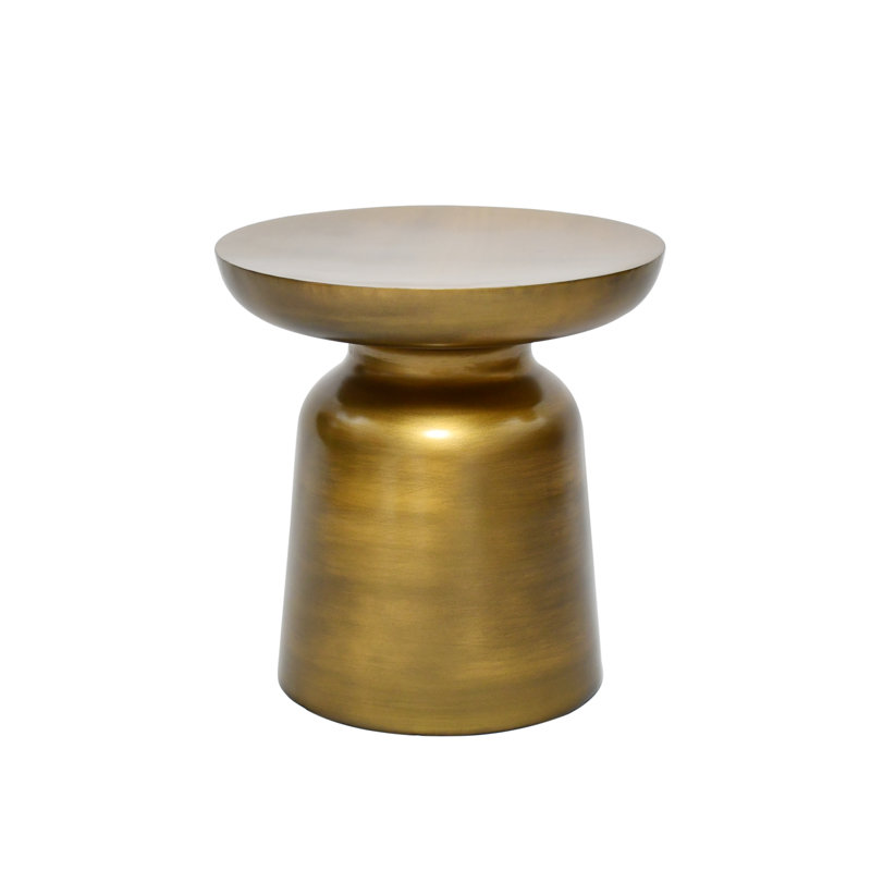 Debe Side Table Brass Antique , BRASS ANTIQUE