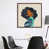 Classic Brown Wood Framed Canvas selected