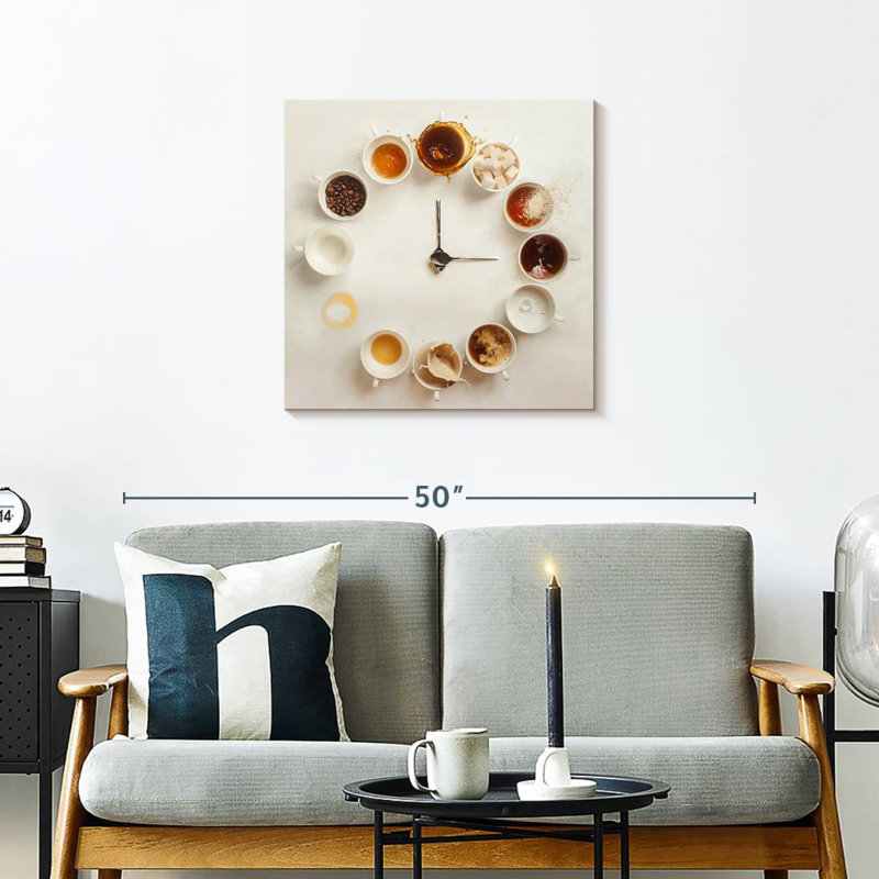 Yarlin Always Coffee Time, H 24 po x l 24 po
