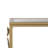 Khashif Mirrored Glass Top End Table