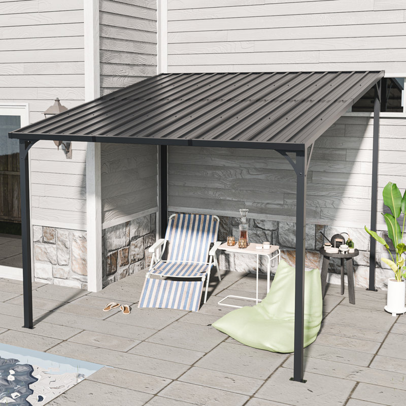 Pavillon de jardin d'extérieur 10 'x 10', 10 pi x 10 pi