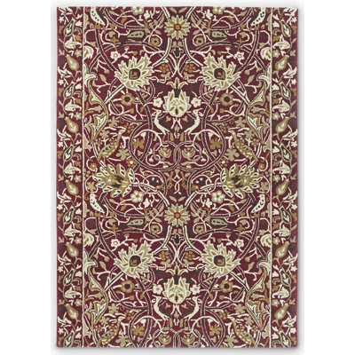 Morris Wool Floral Area Rug