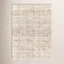 Gillian Striped Handmade Area Rug in Cream/Camel