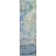 Premium Machine Washable Cerrito AMF512 Blue Rug