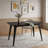 Rectangular Dining Table with Wood Legs-1061752920