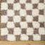 Tapis brun en polypropylène tissé à la machine Haefner-77362125