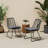 DEJA CHAIR,2PCS With 2 Cushions,Gray