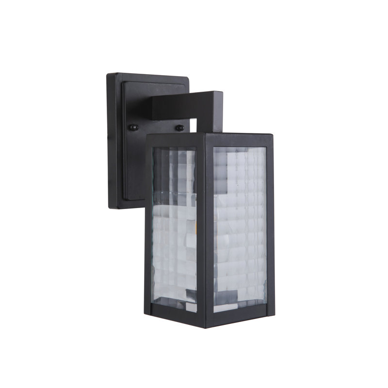 Deka Wall Light, 11.87" H x 4.25" W x 6.83"  D, Midnight