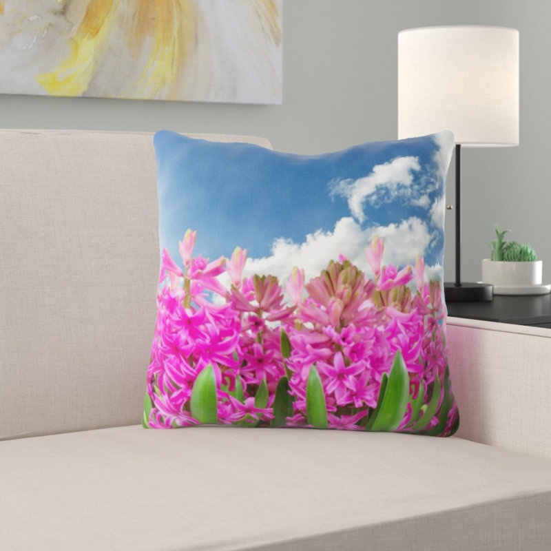 Coussin décoratif fleur
