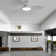 Chaely 52" Blade Modern Flush Mount Ceiling Fan With LED Lights And Remote Control
