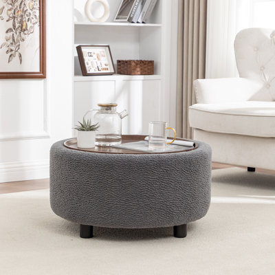 Pietsch Round Coffee Table with Storage