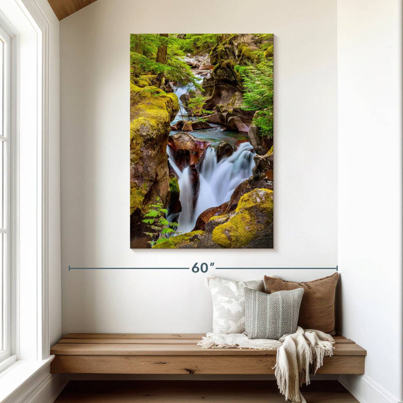 Cascade d'Alvord, H 48 po x l 32 po