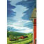 « pretty blue skies », reproduction d’art sur toile tendue-16159250