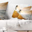 Coussin Wavy Clouds over Seashore - Sea & Shore