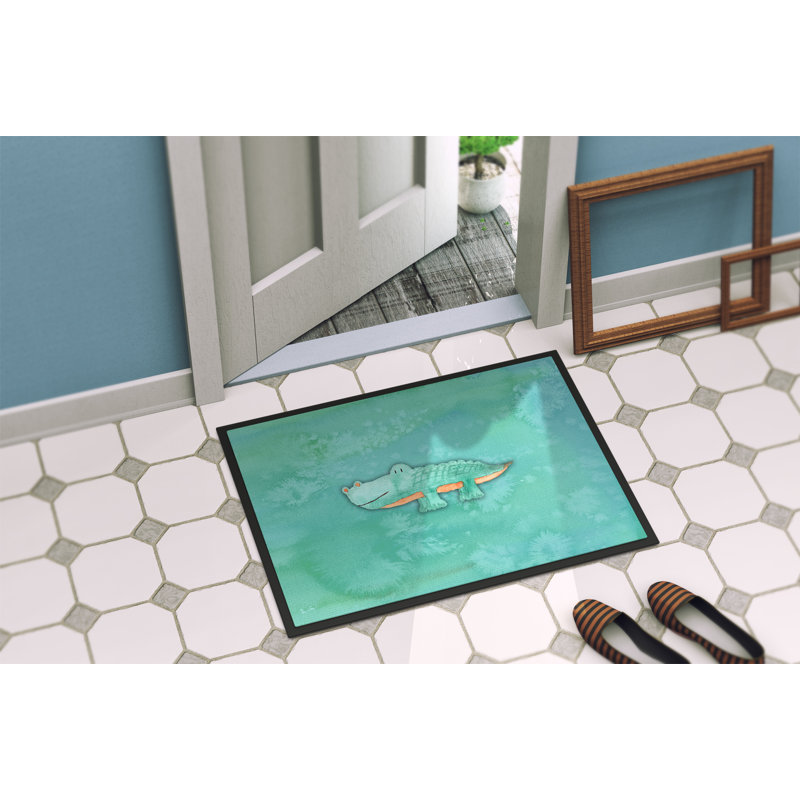 Non-Slip Outdoor Doormat, Rectangle 18" x 27"