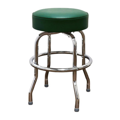 Retro Home Single Ring Swivel Bar & Counter Stool