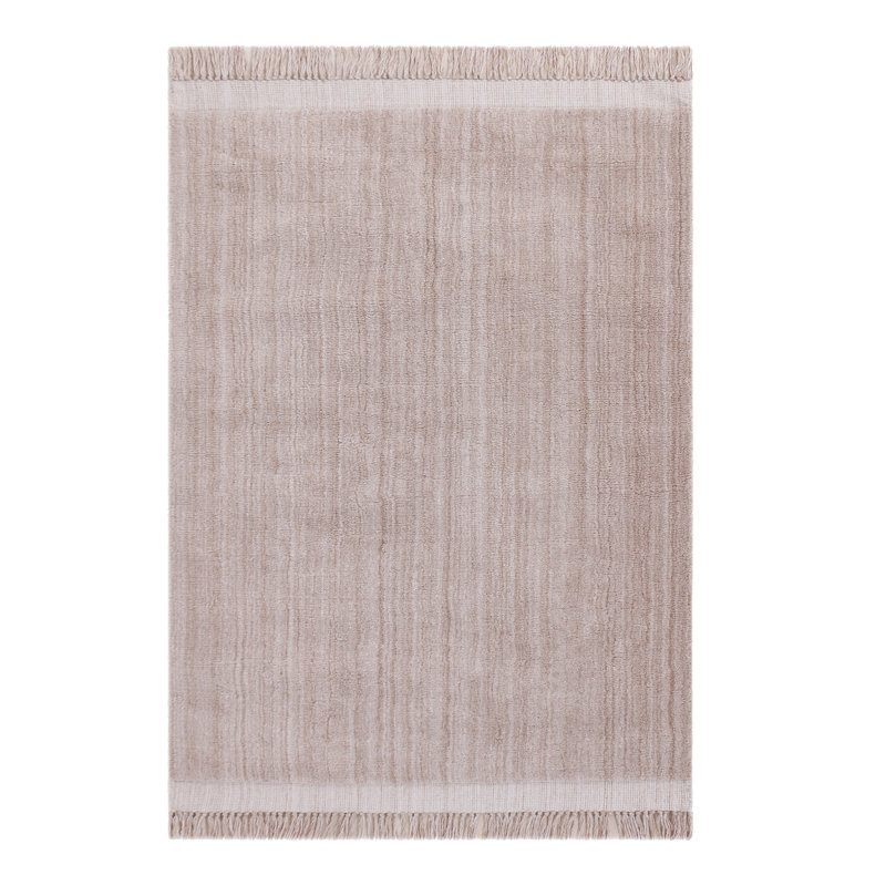 Area Rug in Beige, Rectangle 8' x 10'