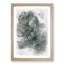 Gathered Green Plant Leaves in Abstract - Framed Print-55727071-55727072