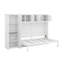Grand lit escamotable avec armoires-2040244938