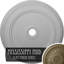 Grand médaillon de plafond classique Endurathane, DE 54 po x P 4 7/8 po (convient aux auvents jusqu'à 13 1/2 po), fini cuivre peint à la main-851058051