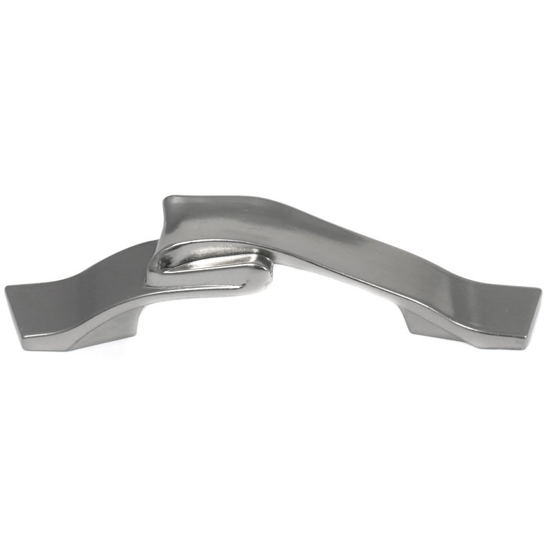 Diva Arch Pull, Satin Nickel