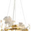 Lustre de feuille transitionnel en acrylique 8 lumières-423574370