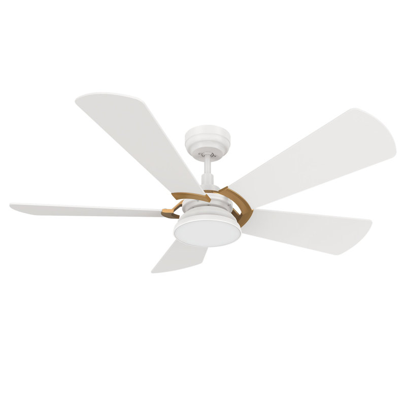 Savili 52'' Smart Ceiling Fan with Remote, Light Kit Included,Works with Google Assistant and Amazon Alexa,Siri Shortcut.