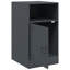 Lars 34.5cm W Steel Bedside Table-1507519681