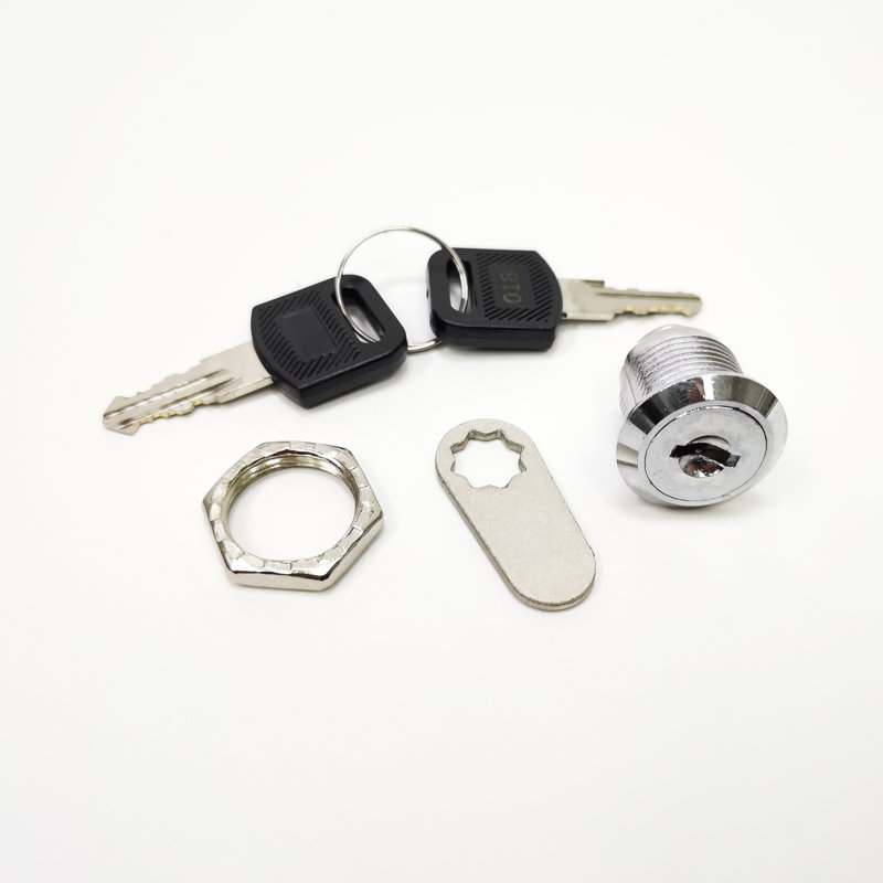 FixtureDisplays 10 Pack Cam Lock, Each with 2 Keys, for Cabinets, Panels, Mailbox 15252-LOCK-10PK