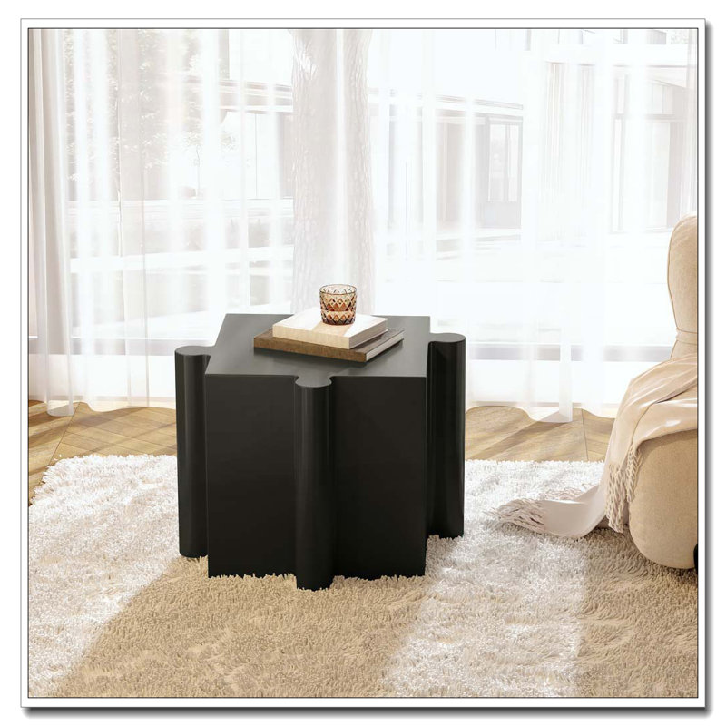Table d'appoint Art, Noir