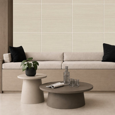 Refinery Semi-Polished 24'' W x 24'' L Porcelain Singular Tile