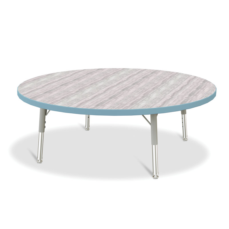 Tables rondes Berries, L 42 po x l 42 po, 15" - 24", Bleu côtier