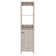Armoire avec deux tablettes ouvertes