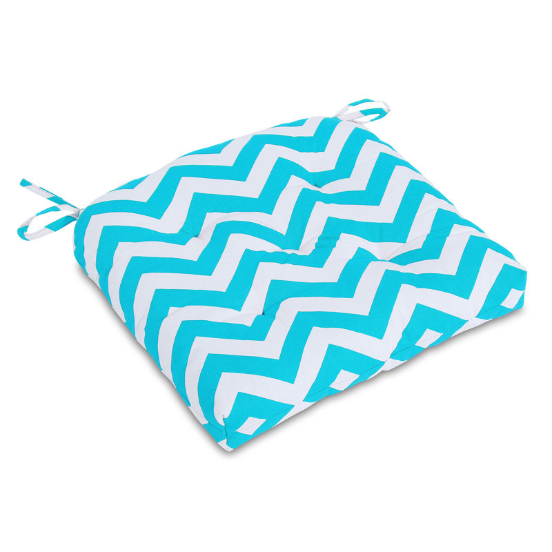 Coussin de chaise d'intérieur, Turquoise