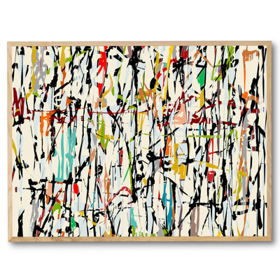 Pollock Wink 2 Print by Angel Estevez