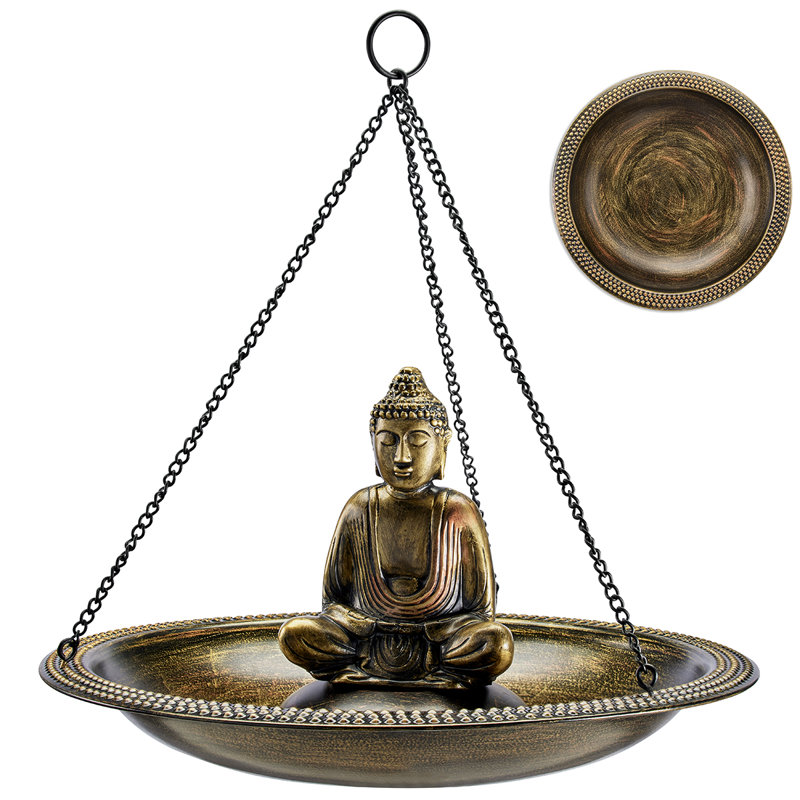 Eulalee Copper Hanging Birdbath