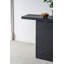Table basse rectangulaire avec base à piédestal