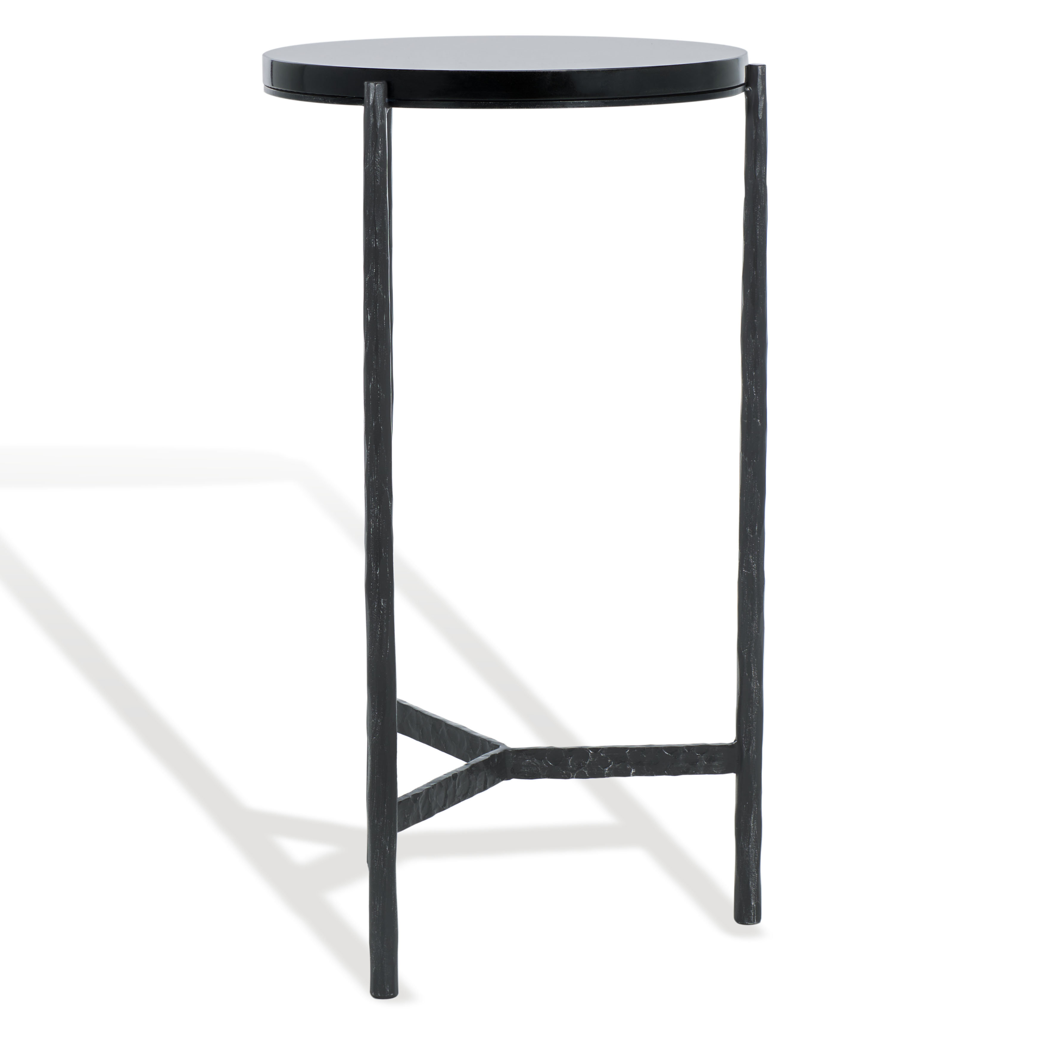 Everly Quinn Marylou Marble Top Drink Table | Wayfair