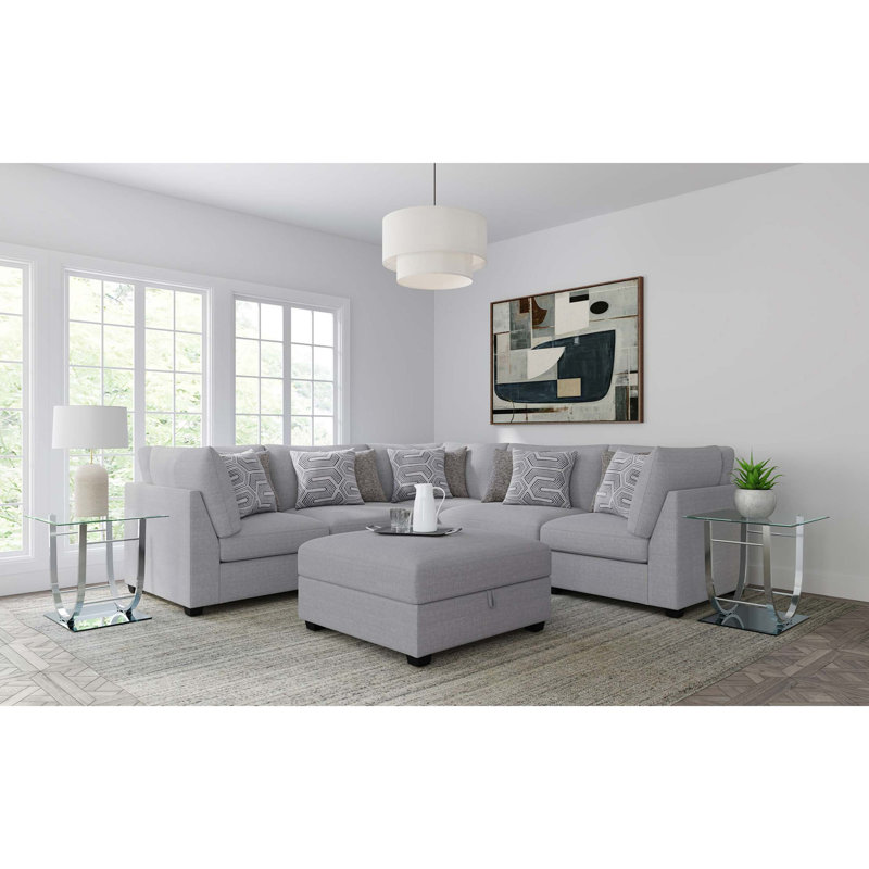 Canapé modulaire rembourré 6 pièces Lafayette