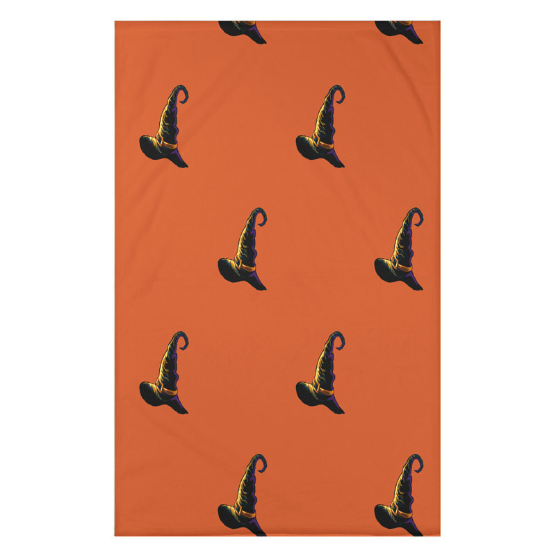 Throw Blanket, 50" H x 60" W x 0.5" D, Orange
