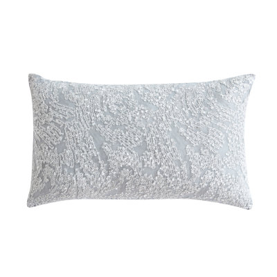 Boucle 12" x 20" Metallic Decorative Pillow
