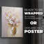 FLORAL Series CCCCLXI - Impression sur toile seulement - NON CADRE-118058381