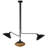 3-Light Shaded Classic / Traditional Chandelier